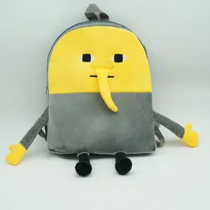 Adventure Time Lemon Duke Plush Pillow Toy Backpack, Soft and Cozy Plushie, Perfect Gift for Fans, Durable and Fun Design