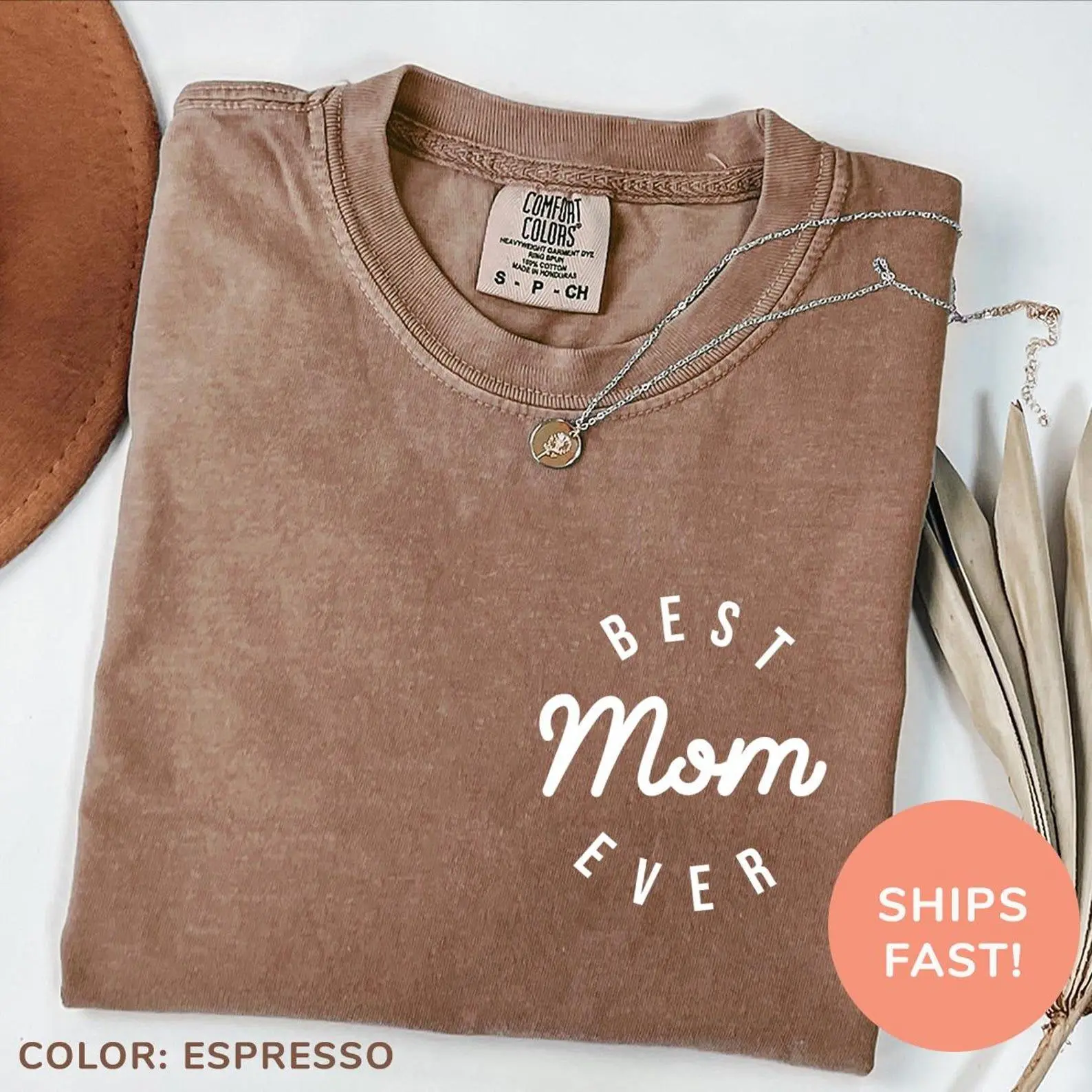 Comfort Colors Best Mom Ever Shirt, Cool Moms Club T-Shirt, Mothers Day Gift, Favorite Mom Tee, Mom Appreciation Shirt