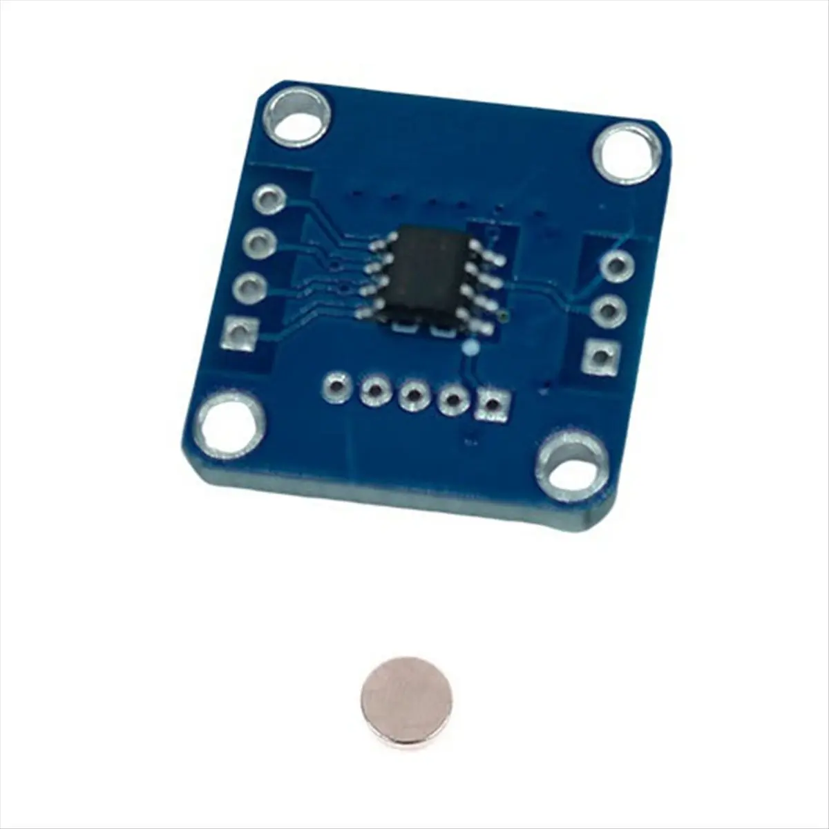 MT6701 Magnetic Encoder Sensor Module with Magnet, 14-Bit High-Precision Angle Sensing, I2C and ABZ 1024 Output PCB, Replaces AS5600, High Quality