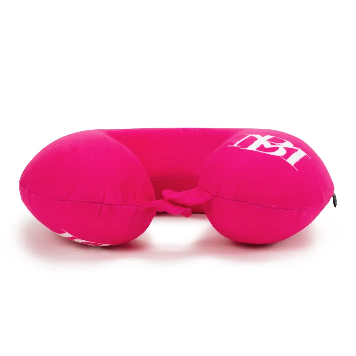Magenta PU Portable Mini Travel Headrest Neck Pillow - 360 Stand, Contoured Fit, Plush Surface, U-Shaped Lightweight Ultrasoft Memory Foam, Car Interior Accessory for Neck Pain Relief & Sleep Help, Portable Headrest Neck Pillows