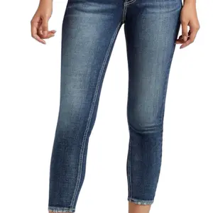 Silo capri color índigo W/29 L22.5 Jeans Bottoms