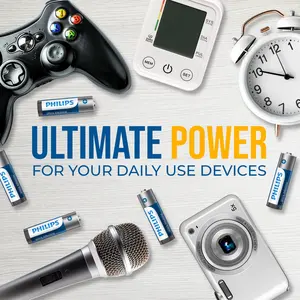 Philips AA Alkaline 12 Pack