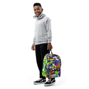 Graffiti Minimalist Backpack