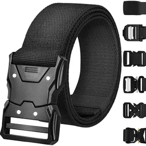 Tactical Belt – Heavy-Duty & Quick Release – Military, Work, Rigger, Duty & Utility Belt for Men