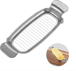 Butter Slicer Cutter,Cheese Cutters for Block Cheese, Butter Slicer for Butter Squares, Stainless Steel Cutter