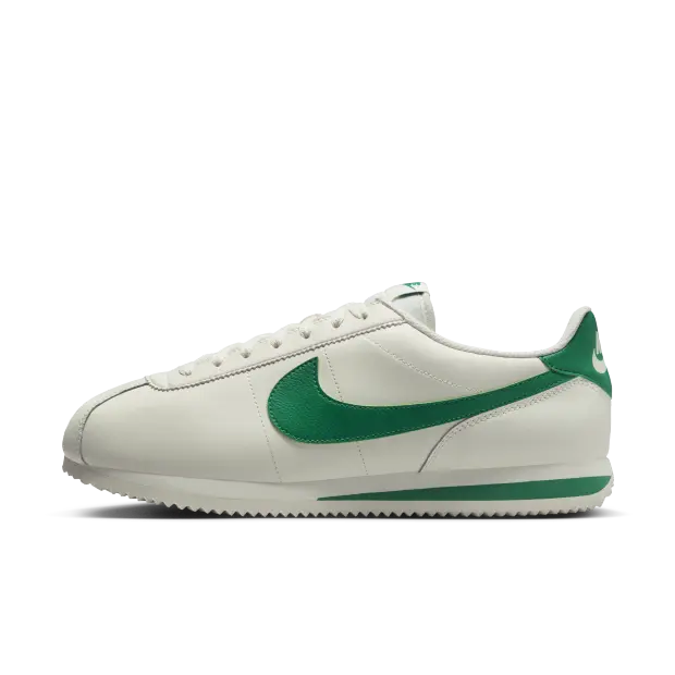 Nike Cortez Sail Stadium Green Durable Low Top Commuter Running Shoes Men's DM4044-104