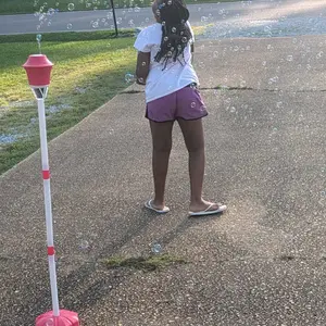 Bubble Maker Toy for Kids Automatic Bubble Blaster with Music & Lights Adjustable Height Perfect for Outdoor & PartyMassive Bubbles