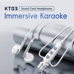 Universal Type-C/3.5mm Karaoke Adapter | Bluetooth Backing | Inline Mic & Controls | Plug & Play for iPhone 15-17, iPad, Android