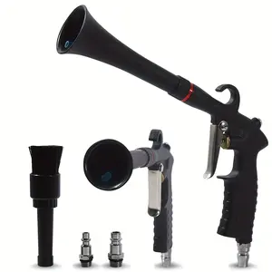 High Pressure Car Cleaning Gun, Durable PP Material, Ergonomic Design, Decoration, Ideal for Quick Dirt and Dust Removal