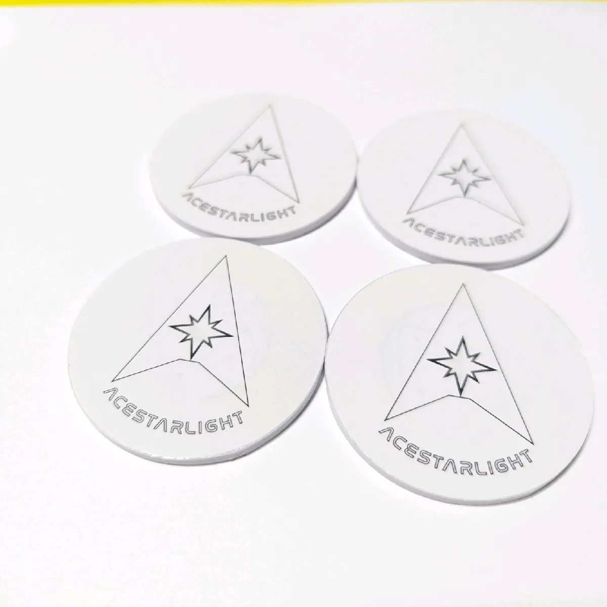 Impact resistant disc golf LED light