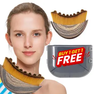 Buy 1 Get 1 Free, Ergonomic Lymphatic Contour Face and Body Brush for Jawline & Chin Sculpting – Dry Brushing Massager for Lymphatic Drainage & Facial Fatigue Relief, Ergonomically Designed to Fit The Daily Gentle Skin Precisely