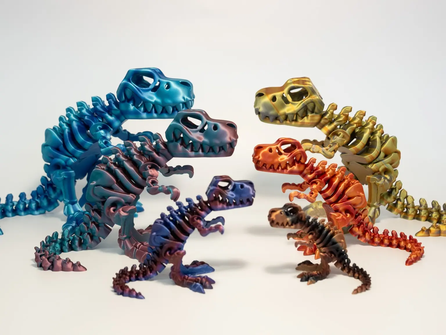 Flexi Skeleton Dinosaurs | Articulating Dinosaur Decor | Home Decoration | Dinosaur Gift | Dinosaurs Ornaments
