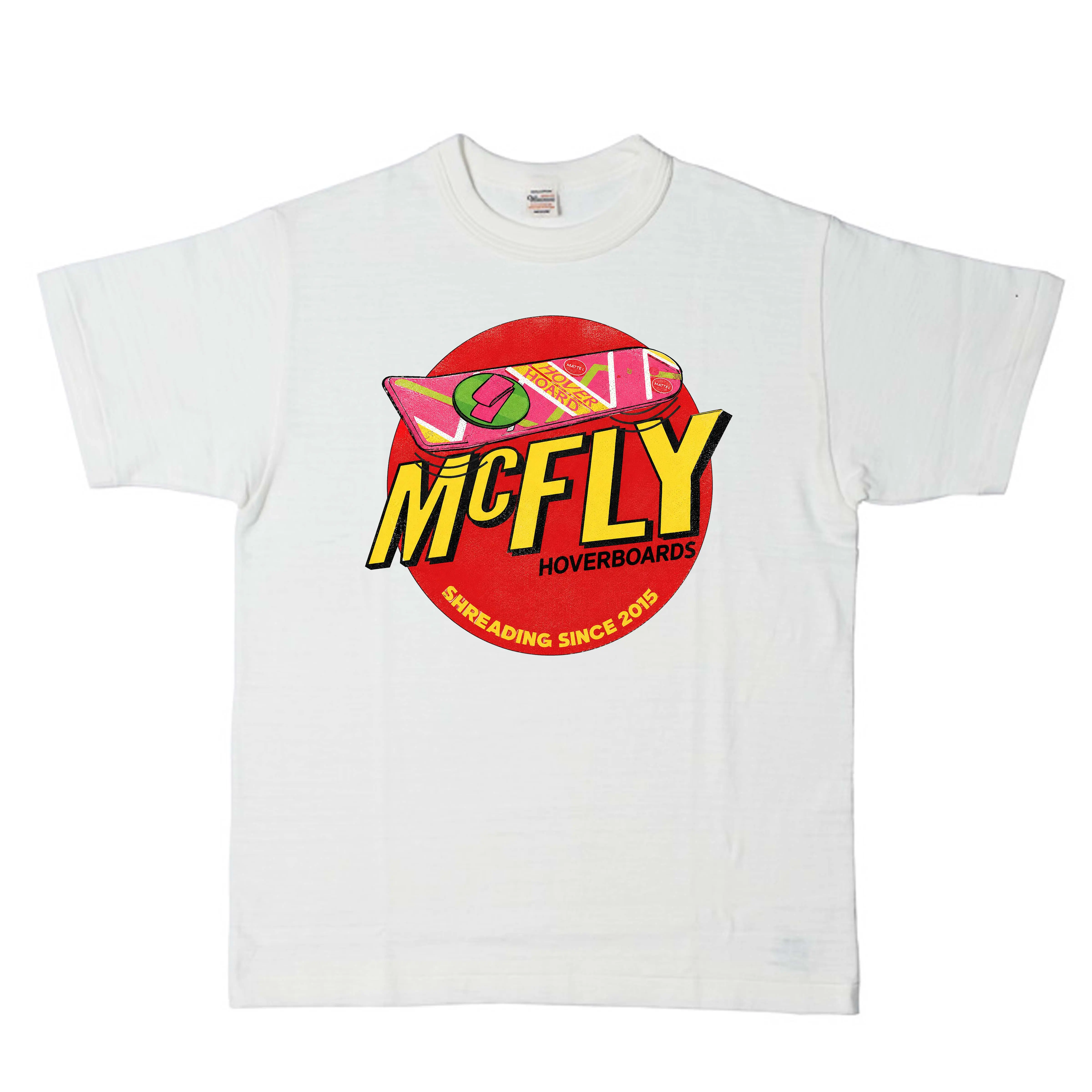 Marty McFly Hoverboard T-Shirt | Back to the Future Inspired Graphic Tee | Retro 80s Sci-Fi Movie Shirt | Vintage Pop Culture Streetwear | Hoverboard Fan Gift
