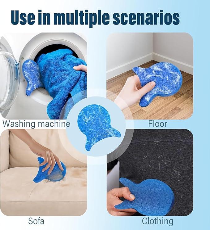 6 Pcs Pet Hair Remover for Laundry, Reusable Laundry Pet Hair Remover, Laundry Filter Balls for Dryer Sheets Pet Hair 6 Pcs Pet Hair Remover for Laundry, Reusable Laundry Pet Hair Remover, Laundry Filter Balls for Dryer Sheets Pet Hair