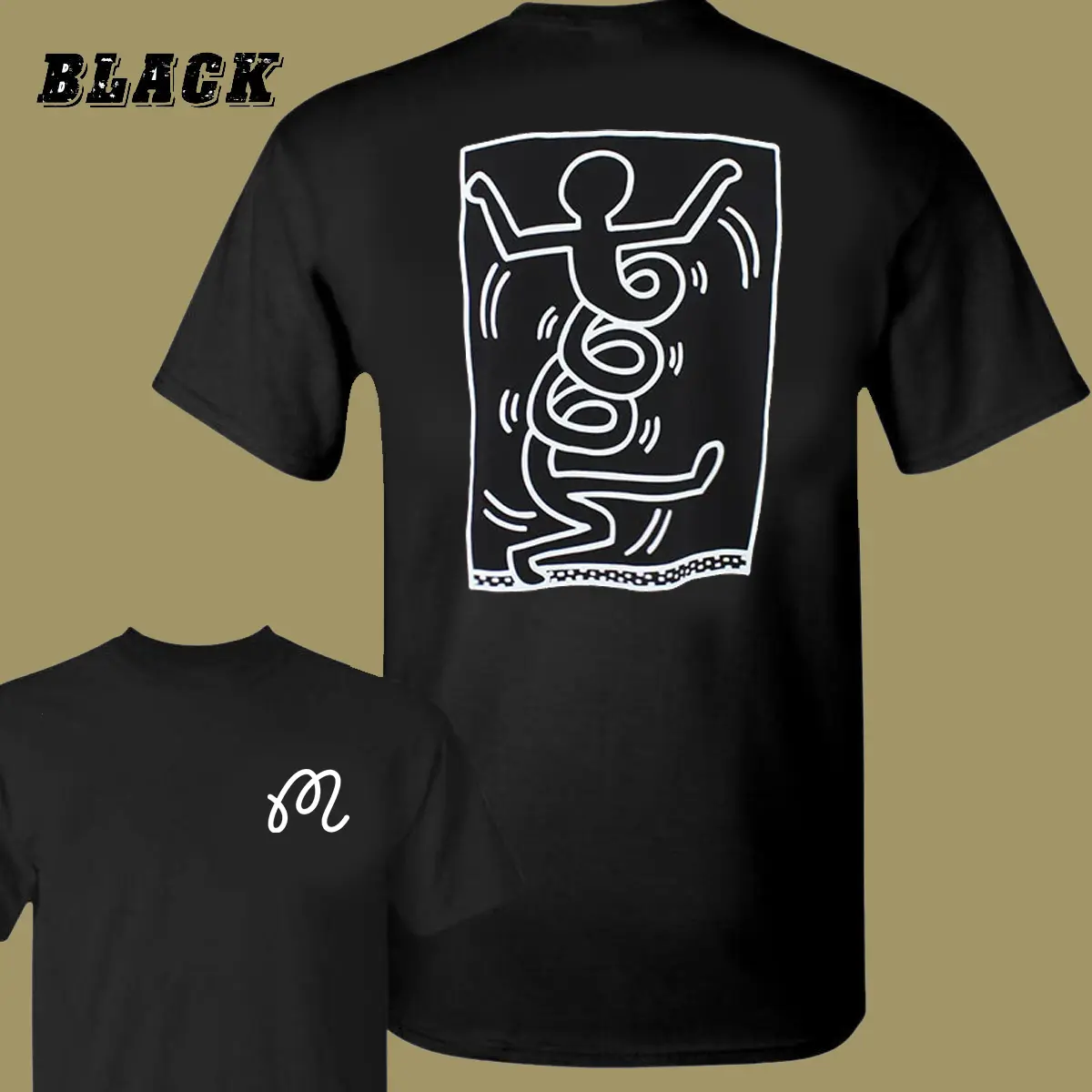 MALBON GOLF x Keith Haring Men's T-Shirt Sweatshirt