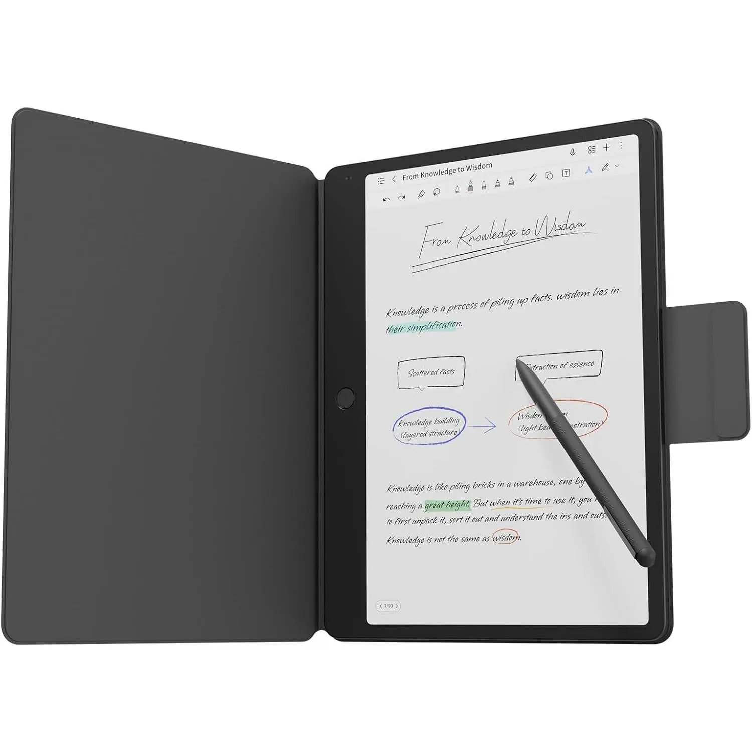 TCL Note A1 NXTPAPER Paper Tablet 11.5" 2.2K 120Hz Display 8+256GB AI Note Taking Tablet with T-Pen Pro Stylus & Case for Work Study Creativity