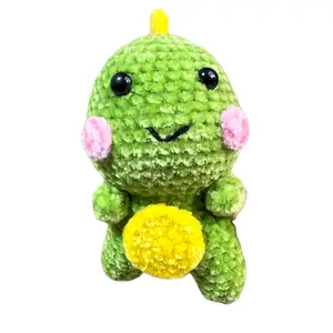 Crochet Amigurumi Dinosaur Home Decor - Unique Gift To Friends, Family, and Yourself - Handmade with Love