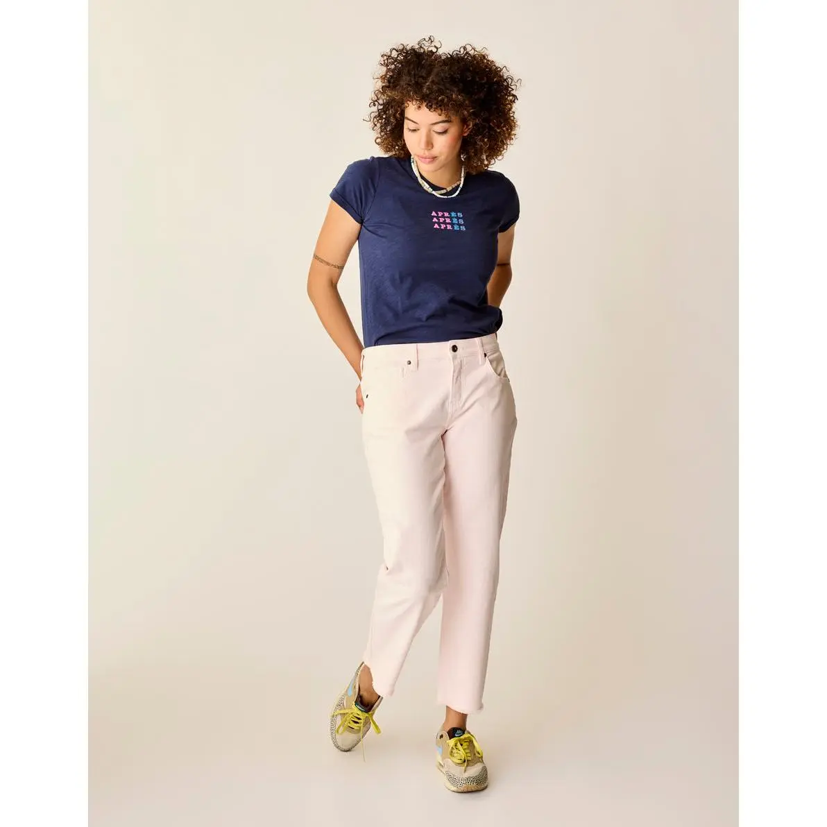Austin Crop Jean: Pastel