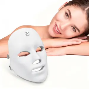2026 New 7 Color Light Mask, LED Facial Mask, Home Photon Skincare Beauty Mask, Anti-Wrinkle Acne Treatment, USB Charging, Facial Therapy for Women & Young Girls