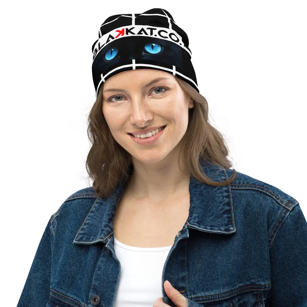 All-Over Print Beanie - Double-Layered Soft & Comfy Hat for Chilly Days - 96% Polyester 4% Spandex - Regular Fit - Made on Demand
