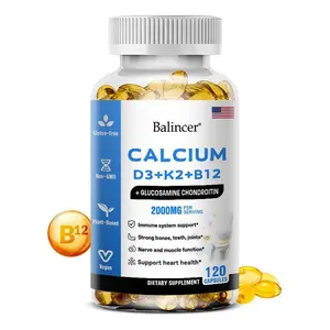 Balincer Calcium health supplements,Support bone and joint health, 120 Capsules Balincer Calcium health supplements,Support bone and joint health, 120 Capsules