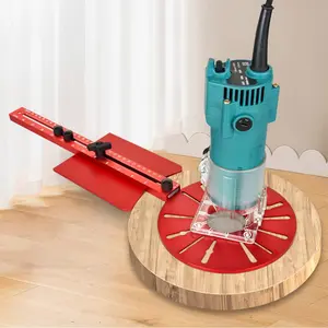 4 in 1 Router Table Insert Plate, Adjustable Aluminum Alloy Router Lift, Professional Power Tools Accessories for Woodworking