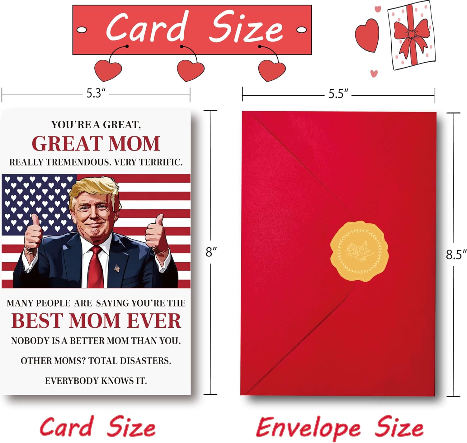 Mother's Day Funny Birthday Day Card for Mom Grandma from Daughter, Son or kids, Hilarious & Heartfelt Message, Premium Quality Greeting Card for Mother, Grandmother or Wife, Ideal for Happy Birthday & Mother's Day Gift Mother's Day Funny Birthday Day Card for Mom Grandma from Daughter, Son or kids, Hilarious & Heartfelt Message, Premium Quality Greeting Card for Mother, Grandmother or Wife, Ideal for Happy Birthday & Mother's Day Gift