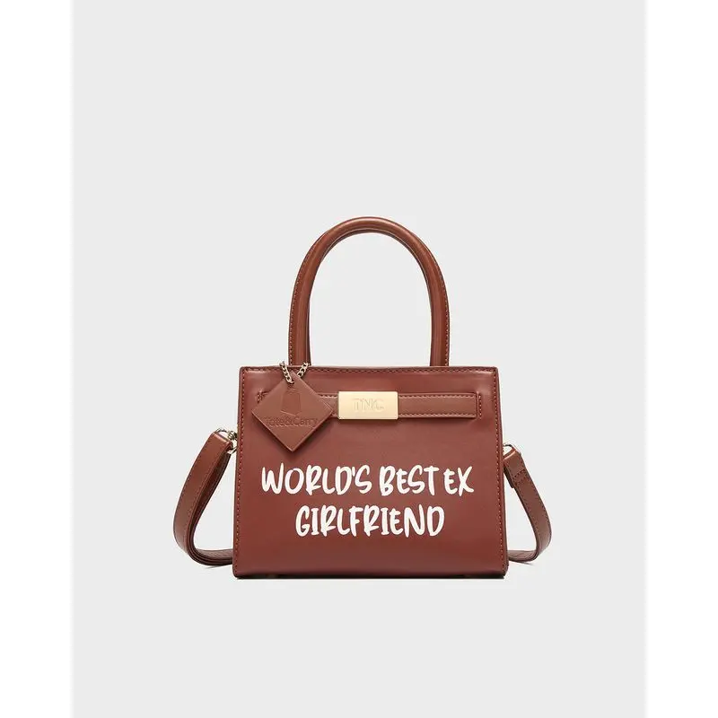 World's Best Ex Girlfriend Mini Tote in Chocolate