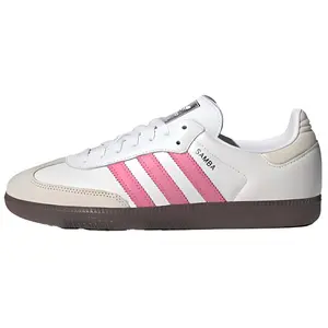 Adidas Originals Samba OG Women's Low-Top Sneakers in Beige Pink, Comfortable, Lightweight, and Durable Trending Shoes, House White Official Shoes to Get / Maison Mihara Verifiable, with credentials and supporting global authentication