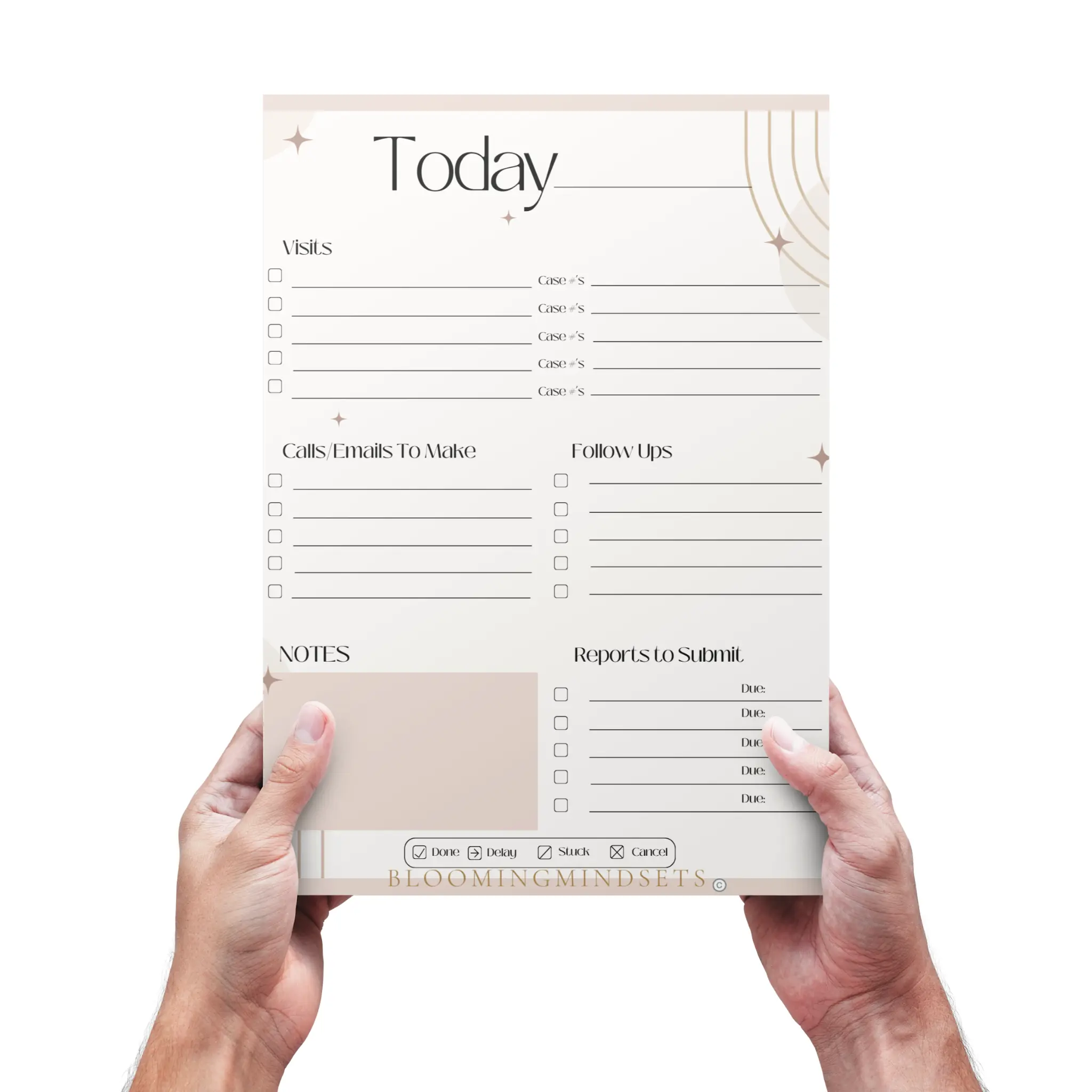 Social Work Notepad Notebook