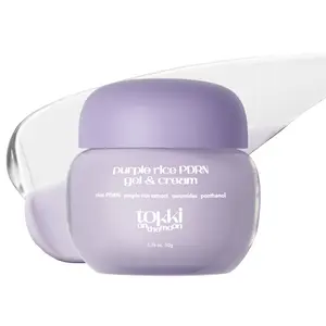 tokki on the moon purple rice PDRN gel serum & barrier cream | Lightweight deep hydration Moisturizer | Enhancing Skin Barrier | Soothing/Calming | Ceramide | Phanthenol | Vegan Korean Skincare | 1.69 fl.oz. (50g)