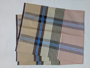 RegularX Peach Handloom Cotton Lungi Soft Feel Strong Weave