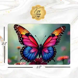 Butterfly Sublimated Artwork Refrigerator Magnet, Lightweight Home Decor with Strong Magnets for Kitchen Decoration