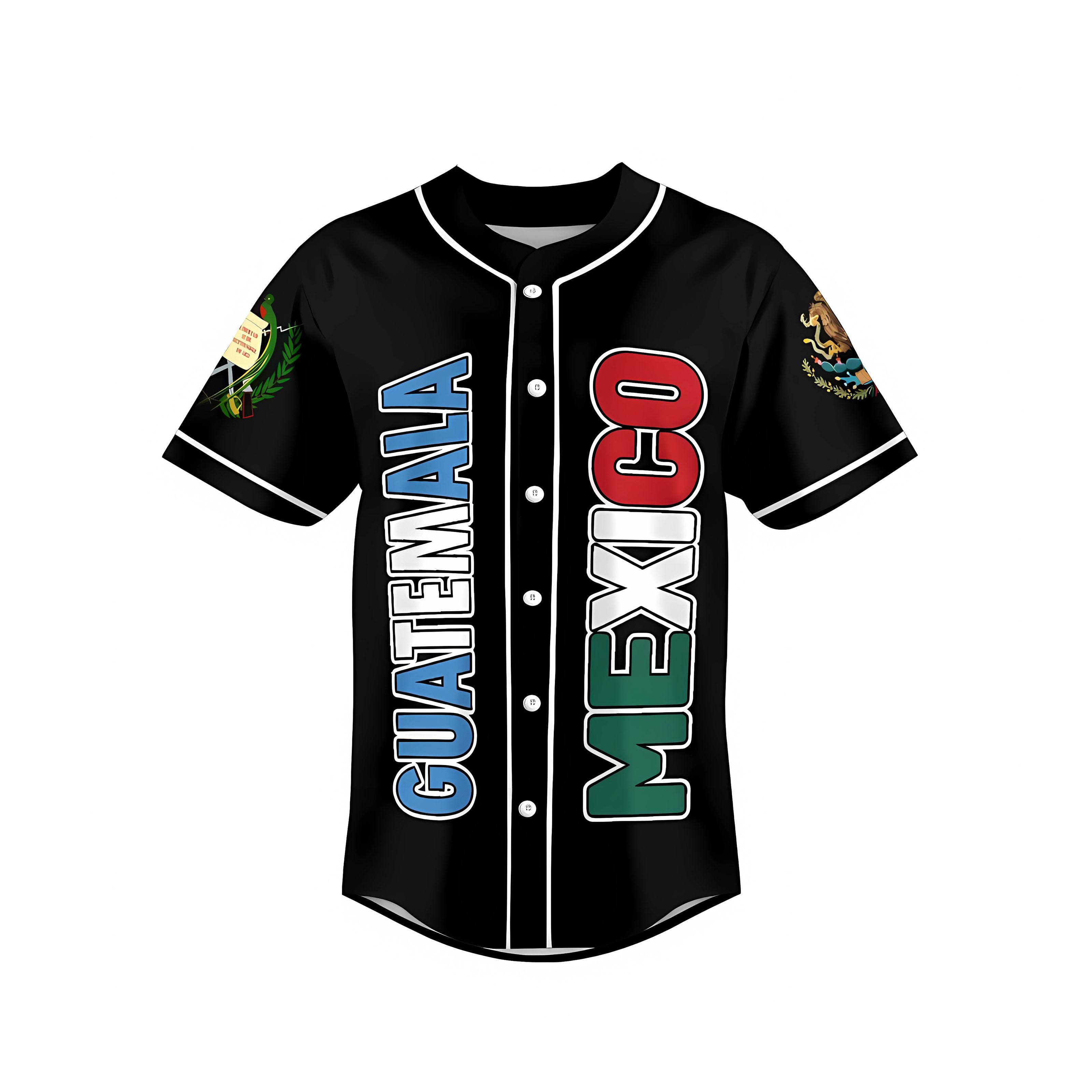 Mexican mixed jersey, versatile for daily use, fashionable for men