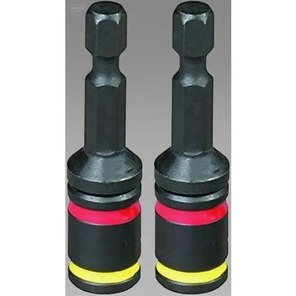 Dual Hex Drill Bit Set, 2-Piece Double Ended Bits (1/4 in & 5/16 in), Heavy Duty Hex Shank, No-Slip Grip, Precision Ground for Metal & Wood, Reusable Durable Construction Power Tool Accessory, Exceptional Strength And Resistance To Wear
