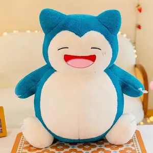45cm Pokemon Cartoon Snorlax Plush Toy Anime Movie Pocket Monster New Rare Soft Stuffed Doll For Boys Girls Birthday Gifts