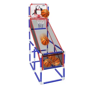 Basketball Game Set, Basketball Game Toy with 2 Balls & Basketball Hoop, Indoor Outdoor Sports Toy, Birthday Gift
