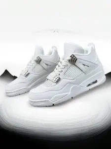 A4 Retro Durable High-Street Casual Basketball Shoes for Men, Comfortable and Stylish Athletic Footwear, Perfect for Daily Wear