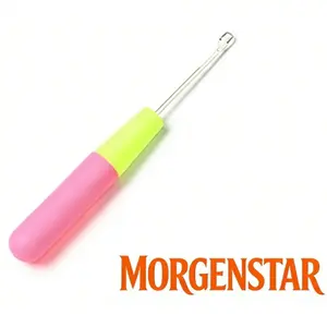 MORGENSTAR Crochet Needles for Hair with Free Gift Ideal for Enthusiasts and Professionals in Hair Crochet Projects