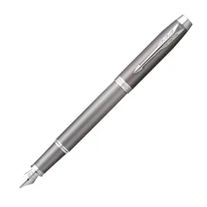 Parker IM Ritual Fountain Pen - Grey Chrome Trim