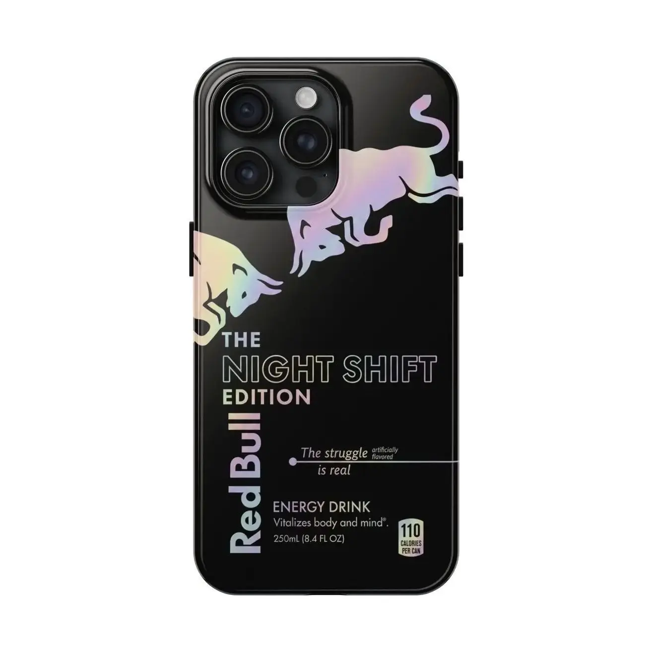 Red Bull Energy Night Shift & Neon Editions Drinks phone case For iPhone 17 16 15 14 13 12 11 X XR Max Mini Plus and Samsung S25 24 23 22 Ultra E