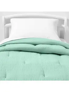 Toddler Seersucker Comforter Set Mint - Pillowfort