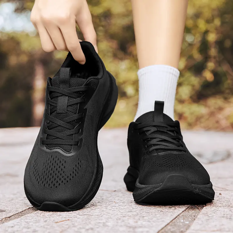 Four-season breathable 4E wide-width shoes with wide toe and wide heel shoes suitable for overweight feet, sports shoes, men's casual shoes, Lace-Up, Wide Feet Fit