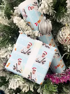 Jimmy Buffett Wrapping Paper Festive Gift Wrap Class, Gift for Christmas