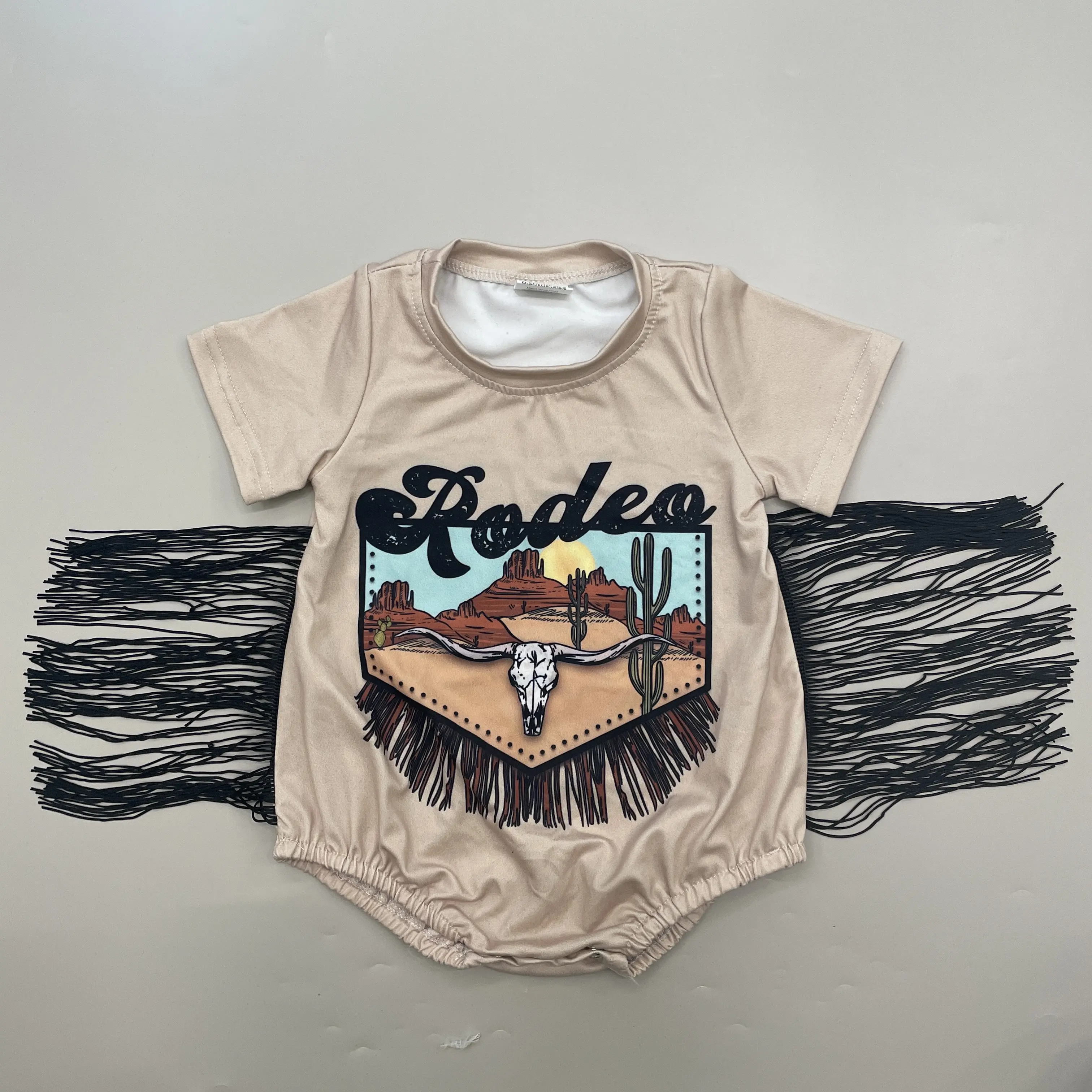 Baby Western Clothes Boy Redeo Onesie t Newborn Summer Bubble