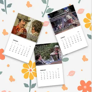 Buf0rd T vs Bandit 2026 Calendar, Sm0key And The Bandit Movie Inspired Wall Calendar