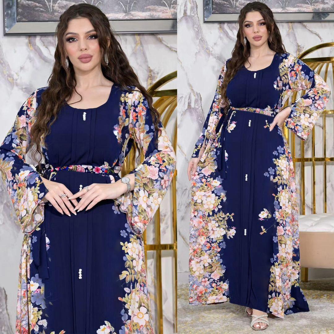 Elegant Muslim Maxi Dress – Modest Middle Eastern Fashion
