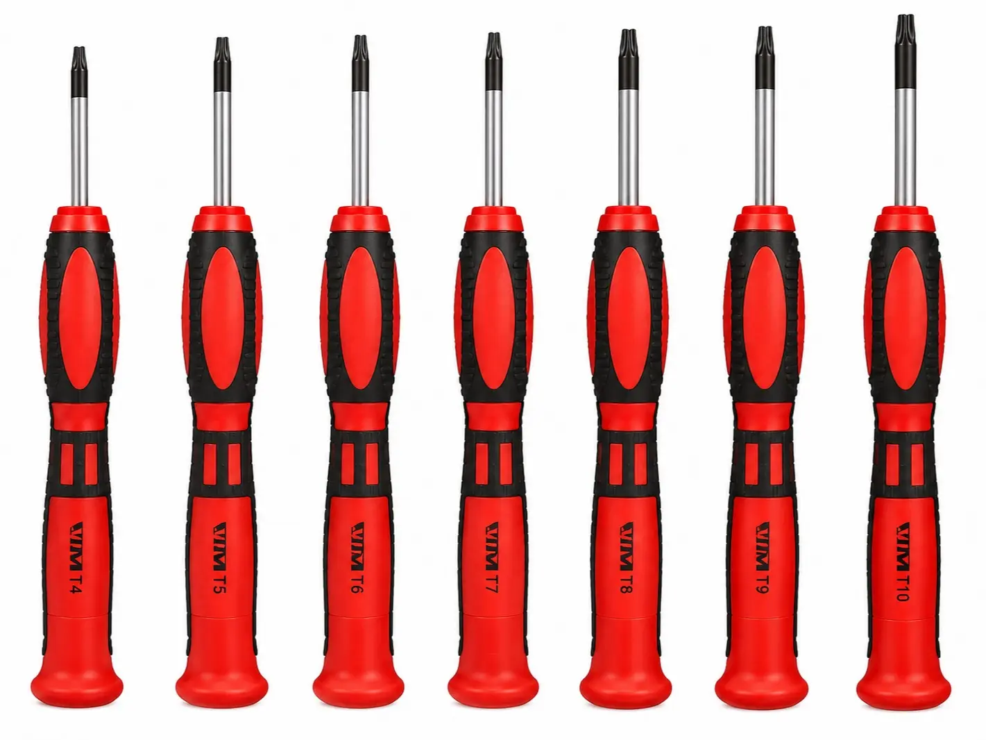 VIM TOOLS Miniature TORX Screwdriver Set (T4-T10)