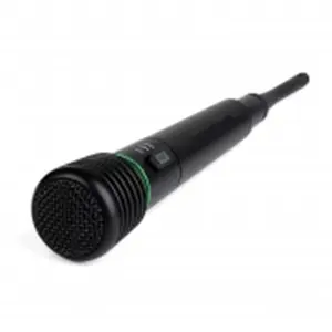 Supersonic  2 in 1 Wireless & Wired Professional Microphone, Black