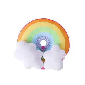 Rainbow Elizabeth Collar/ Dog Cone Cat Cone 2 sizes